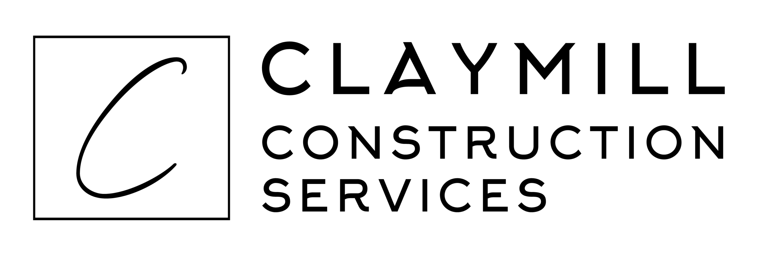 claymill construction services logo commercial fitouts and residential construction